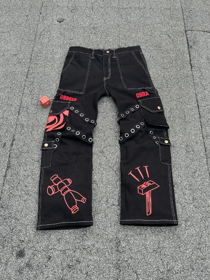 Sukuna / Calça Cargo