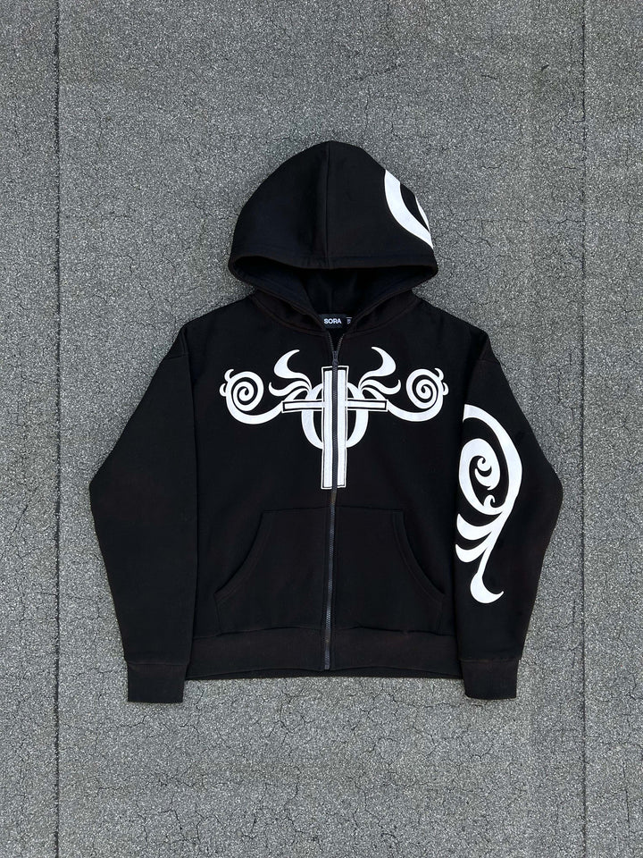 Moletom com capuz Brutalidade inigualável