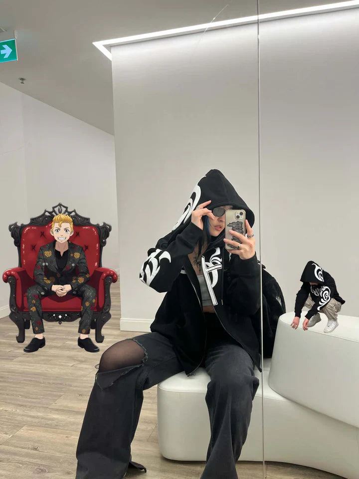 Moletom com capuz Brutalidade inigualável