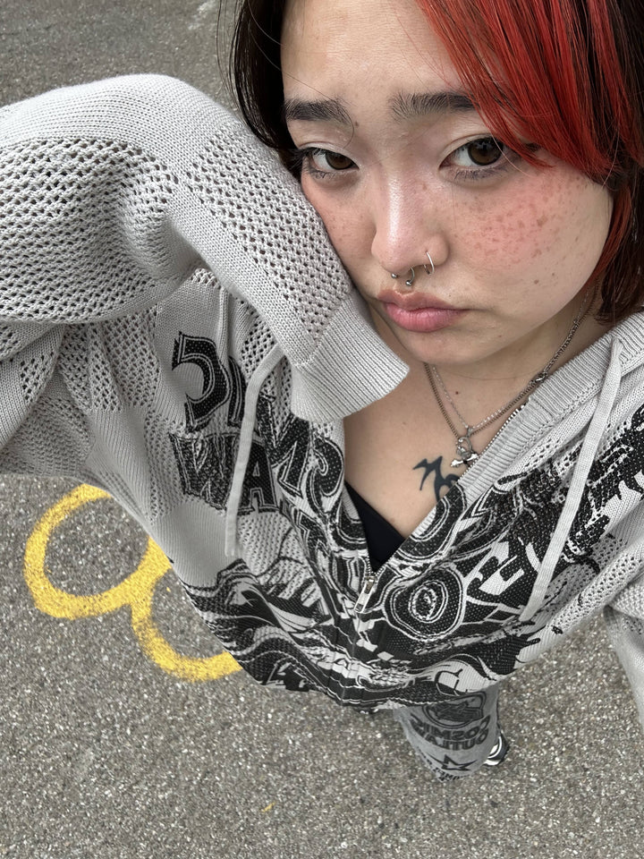 Moletom com capuz de malha Outlaw