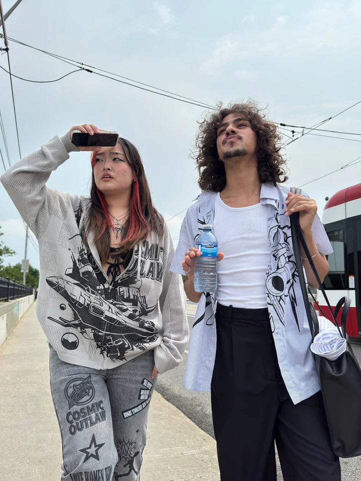 Moletom com capuz de malha Outlaw