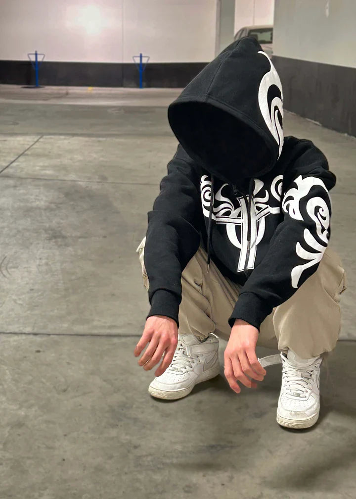 Moletom com capuz Brutalidade inigualável